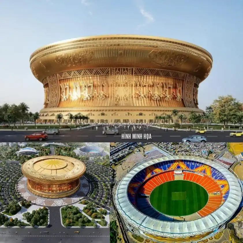 SVĐ Trống Đồng có sức chứa lớn nhất thế giới với quy mô 135.000 chỗ ngồi